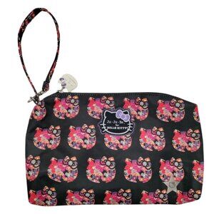 Ju-Ju-Be For Hello Kitty Floral Wristlet Bag Purse